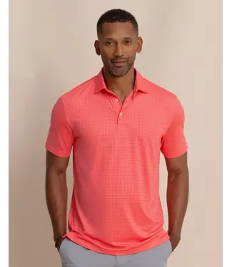Southern Tide M SS Driver Spring Geo Polo