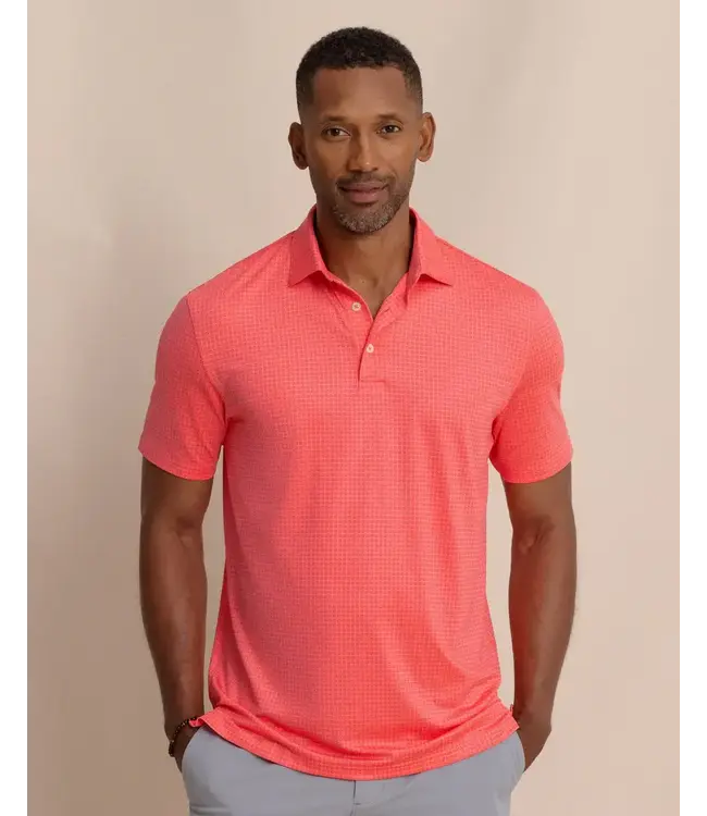 Southern Tide M SS Driver Spring Geo Polo