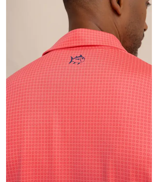 Southern Tide M SS Driver Spring Geo Polo