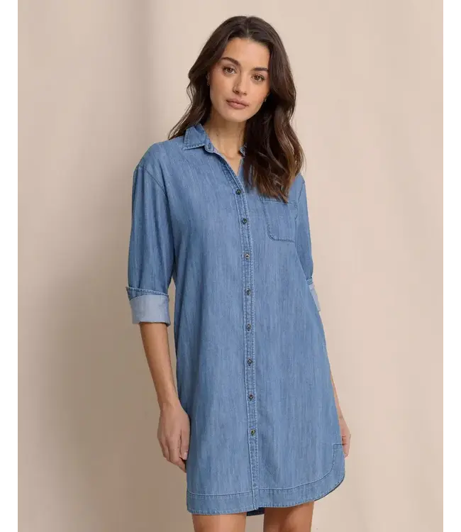 Southern Tide - Womens W Cam Denim Dress