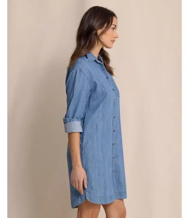 Southern Tide - Womens W Cam Denim Dress