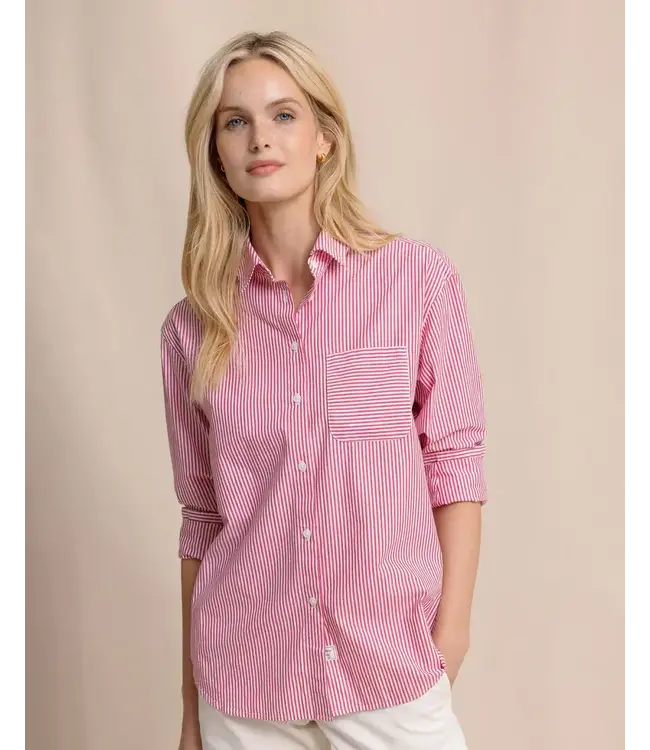 Southern Tide - Womens W Katherine Stripe Shirt