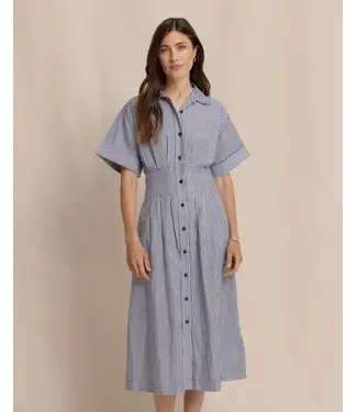 Southern Tide - Womens W Bobbie Tucked Waist Shirtdress