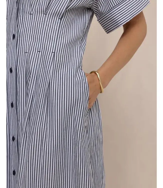 Southern Tide - Womens W Bobbie Tucked Waist Shirtdress