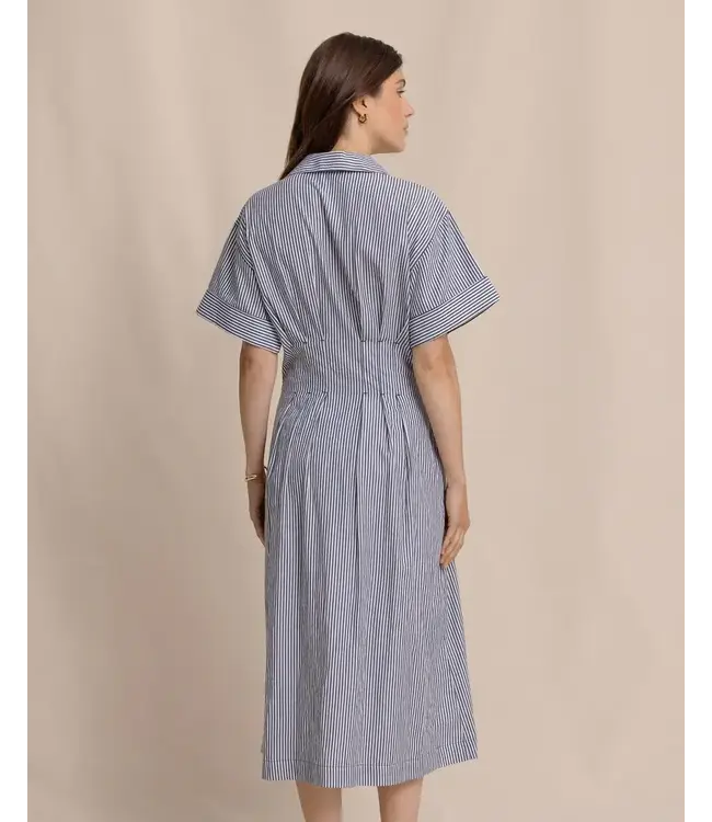 Southern Tide - Womens W Bobbie Tucked Waist Shirtdress