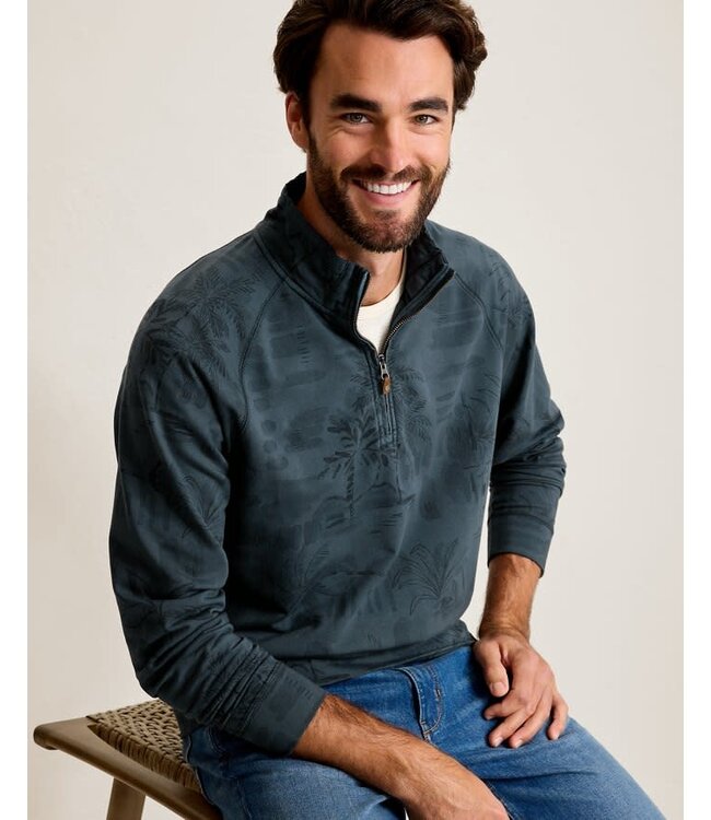 Tommy Bahama MIDNIGHT SHADE HALF ZIP