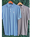 Venice Logo -M SS Brrreeze Meadowbrook Stripe Polo