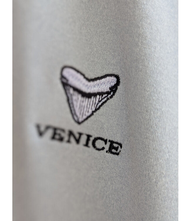 M Cruiser Hthr Qtr Zip - Venice Logo