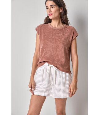 Lilla P TERRY BOXY SLEEVELESS TOP
