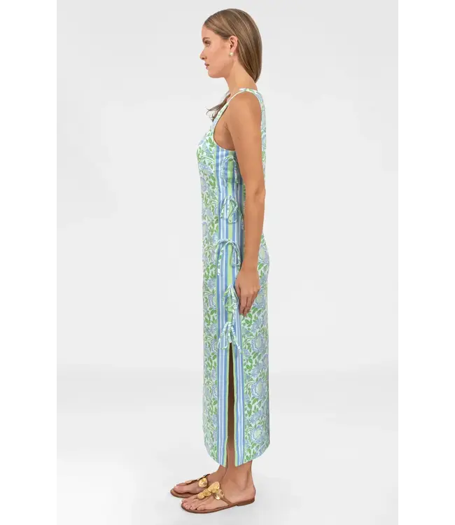 TIE DRESS - SMELL THE ROSES