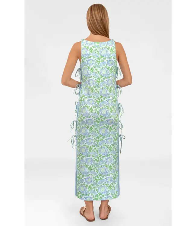 TIE DRESS - SMELL THE ROSES