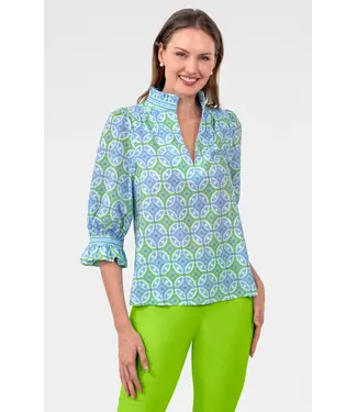 Gretchen Scott RUFFLENECK TUNIC