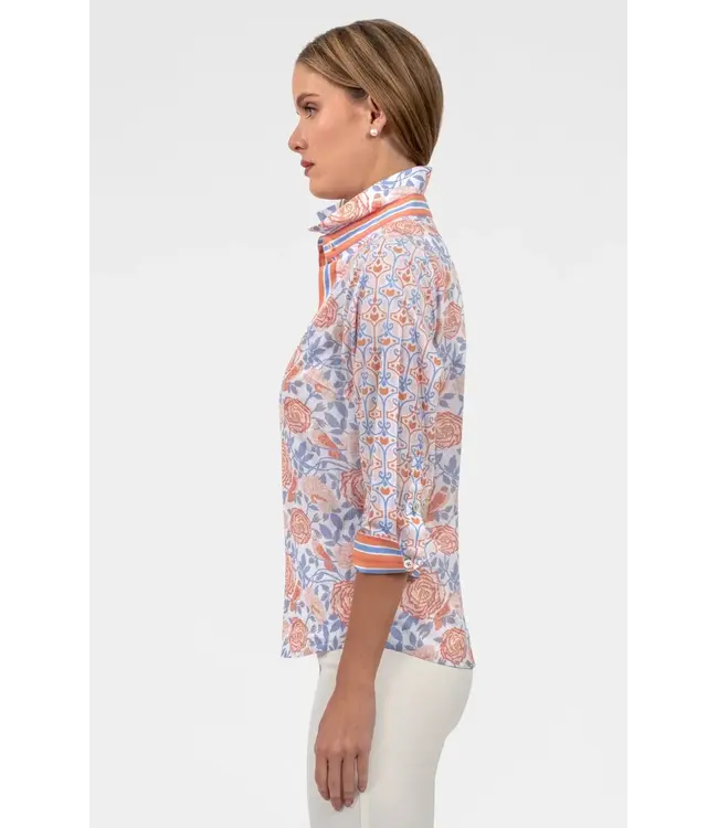 BOYFRIEND SHIRT / SMELL THE ROSES