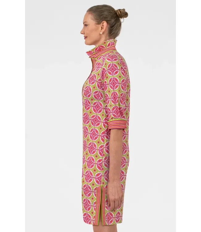 Shirt Tail 2.0 Dress - Smell The Roses