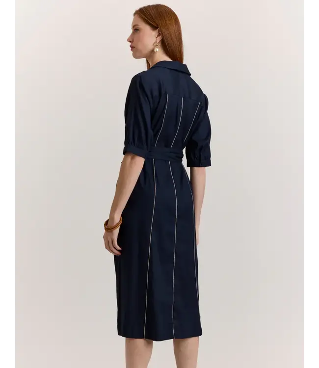 LUCA ELBOW SLEEVE DRESS