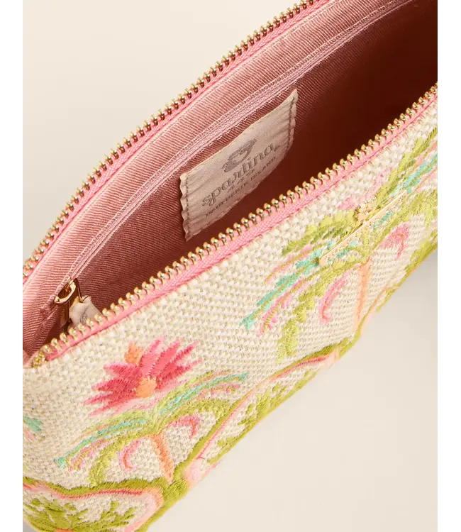 Carina Wristlet Castillo Floral Palms