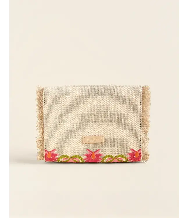 Clutch Crossbody Castillo Floral Palms