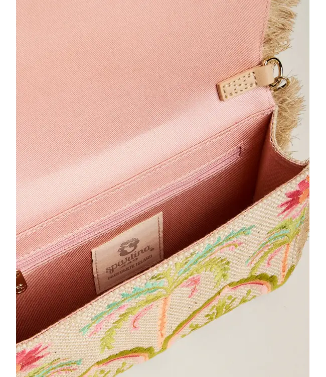 Clutch Crossbody Castillo Floral Palms