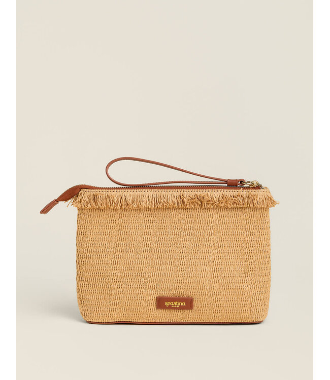 Straw Fringe Carina Wristlet Flagler Resort Palm
