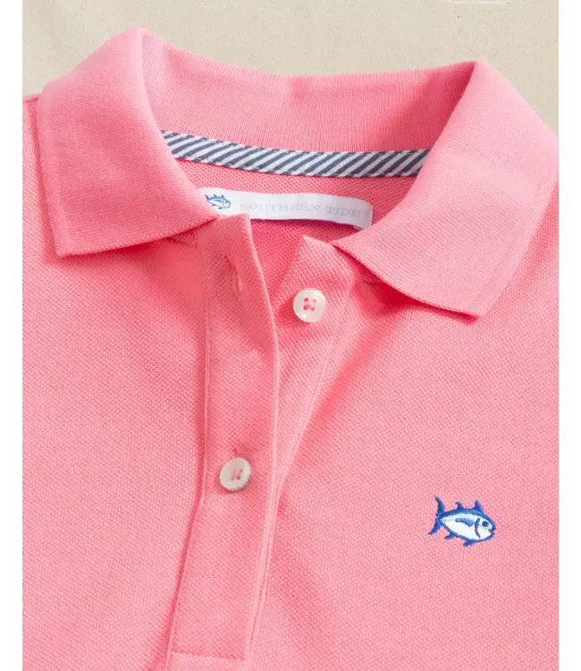 W Skipjack Dropwaist Polo Dress