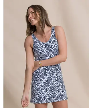 Southern Tide - Womens W Helene Printed Active Dress