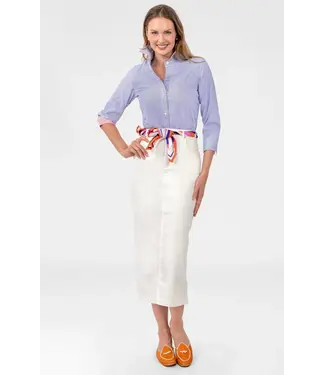 Gretchen Scott Boyfriend Cotton Shirt - Stripe