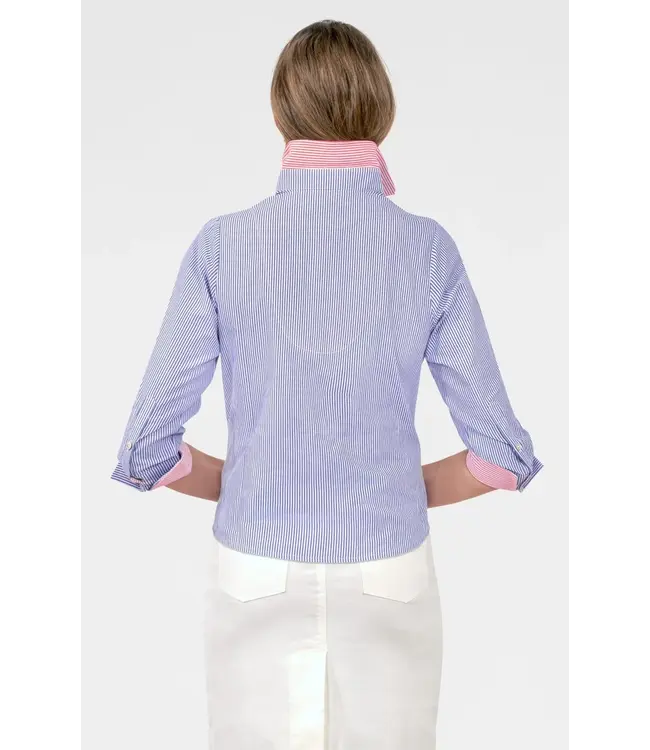 Boyfriend Cotton Shirt - Stripe