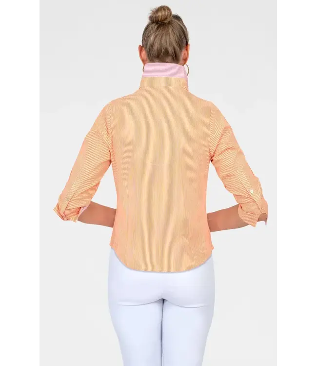 Boyfriend Cotton Shirt - Stripe