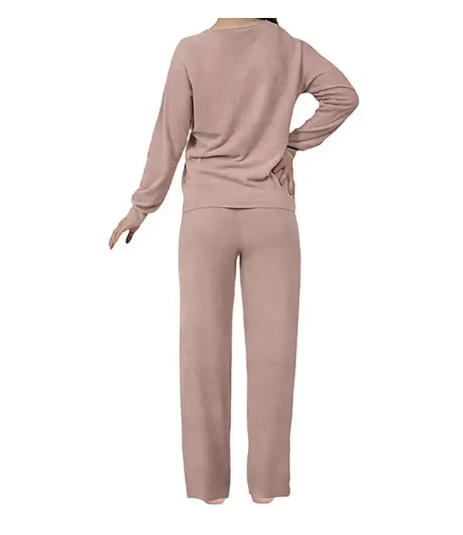CCUL Jersey Roll Pullover & Wide Leg Pant