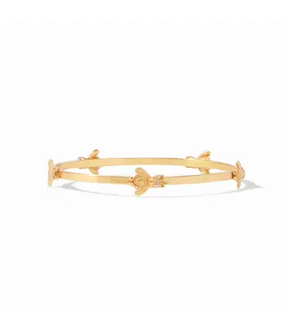 Julie Vos Bee Bangle-Cubic Zirconia-M