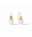 Portofino Demi Earring-White Jade-OS