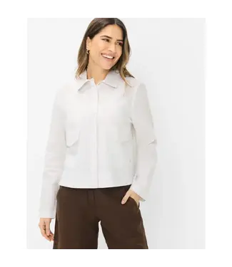 BRAX VEGA LINEN BLEND BLOUSE