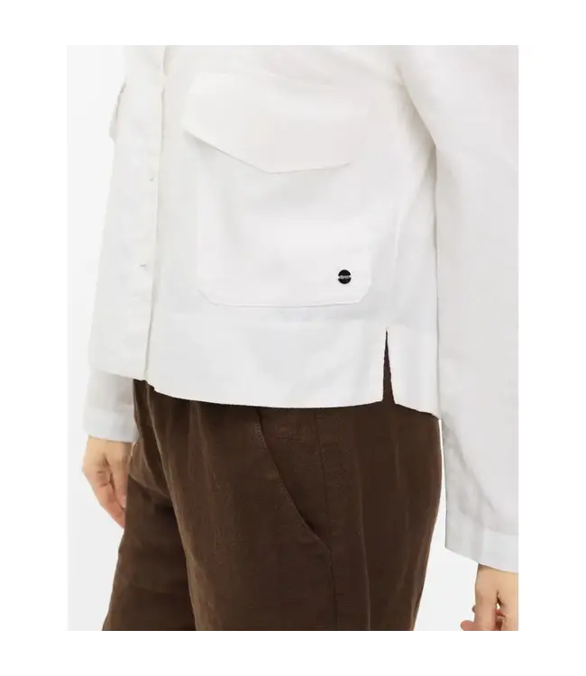 VEGA LINEN BLEND BLOUSE