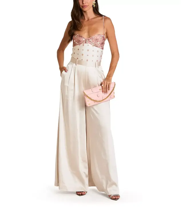 Invitation Clutch - Flamingo Flora