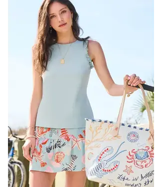 Spartina Shirley Ruffle Tank