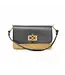 GF0605 LEATHER & RAFFIA CROSSBODY