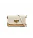 GF0605 LEATHER & RAFFIA CROSSBODY