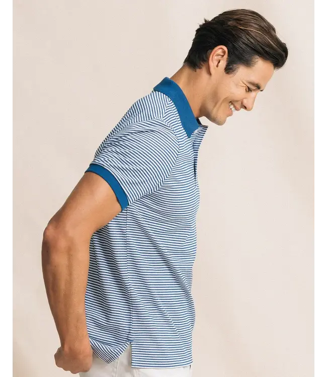 M SS SJ Stripe Polo