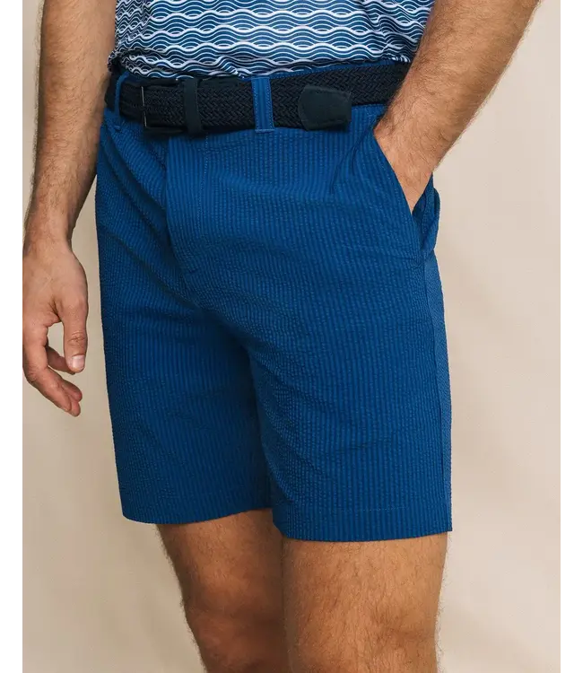 M Coastal Breeze 8in Seersucker Short