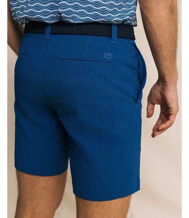 M Coastal Breeze 8in Seersucker Short