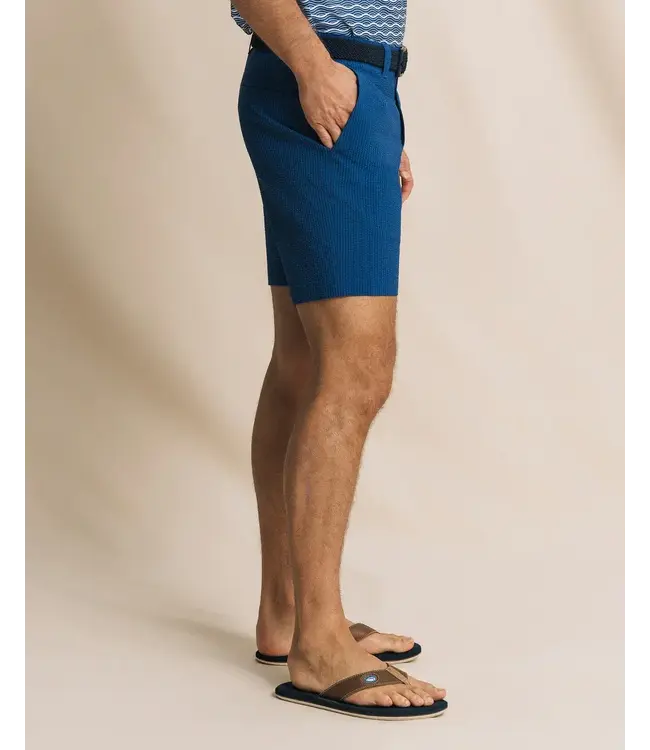 M Coastal Breeze 8in Seersucker Short