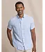 M SS Linen/Rayon Seamark Stripe Sportshirt