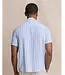 M SS Linen/Rayon Seamark Stripe Sportshirt