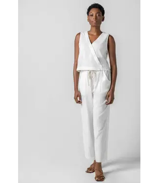 Lilla P CROSS FRONT SLEEVELESS TOP