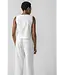 CROSS FRONT SLEEVELESS TOP