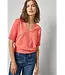 V-Neck Saddle Sleeve Sweater