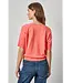 V-Neck Saddle Sleeve Sweater