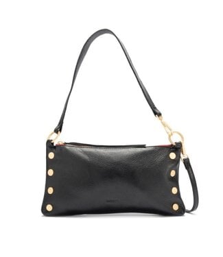Hammitt kyle black/brushed gold red zip NA