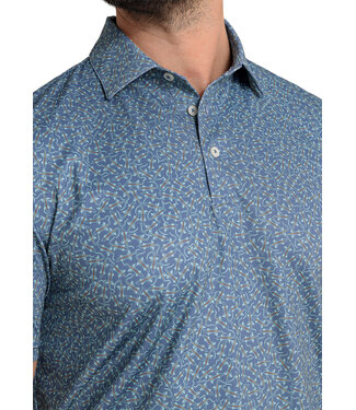 Southern Tide M SS DRIVER IGUANA GLEE POLO