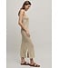 Sunbleached Shell Motif Crew Midi Dress
